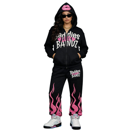 Baddies Luv Bandz (Sweatsuit)
